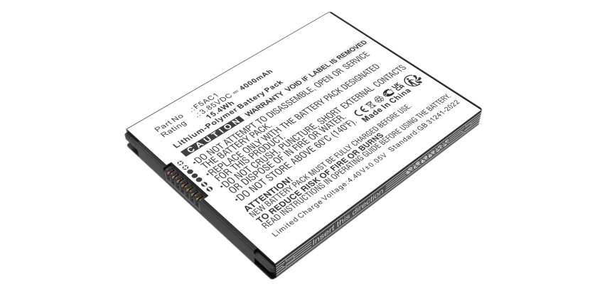 DLH EF-PA6003 pièce de rechange de téléphones mobiles Batterie Noir