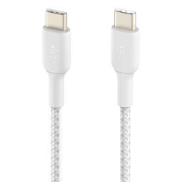 Belkin BoostCharge câble USB 2 m USB C Blanc