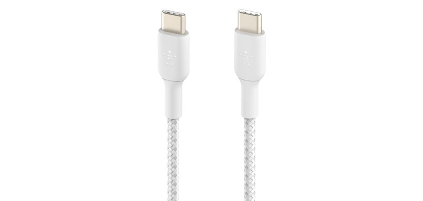 Belkin BoostCharge câble USB 2 m USB C Blanc