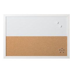 Bi-Office MX03106668 whiteboard 600 x 400 mm Lacquered steel/Cork Magnetic