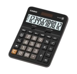 Calcolatrice da tavolo DX-12B - 12 cifre - nero - Casio