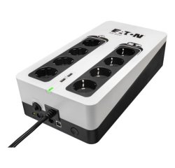 Eaton 3S850D sistema de alimentación ininterrumpida (UPS) En espera (Fuera de línea) o Standby (Offline) 0,85 kVA 510 W 8 salidas AC