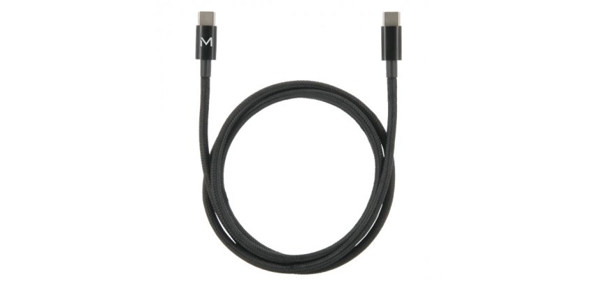 Mobilis 001388 cable USB USB 2.0 2 m USB C 0,48 Gbit/s 100 W Negro