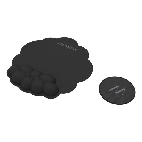 Muitomas MOUSEPADBK tappetino per mouse Nero