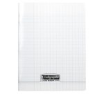 Cahier piqué 8000 POLYPRO 17x22 cm 96 pages grands carreaux 90 g
