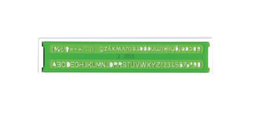 ARDA 30010 normografo Verde