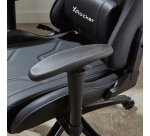 X Rocker 2021032 Gaming-Stuhl Videospielsessel Gepolsterter Stuhl Schwarz
