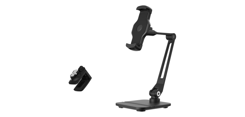 DLH DY-DU5400 support Support actif Mobile/smartphone, Tablette / UMPC Noir