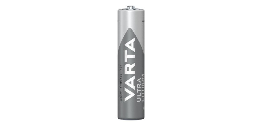 Varta Ultra Lithium, Batteria al litio, AAA, Micro, FR10G445, Blister da 2