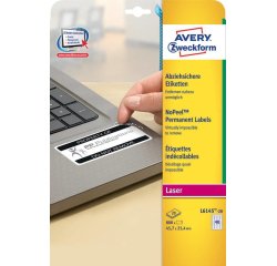 Avery L6145-20 self-adhesive label Rounded rectangle Permanent White 800 pc(s)