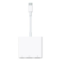 Apple MW5M3ZM/A hub & concentrateur USB Type-C Blanc