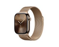 Apple Watch Series 10 OLED 42 mm Digital 374 x 446 Pixeles Pantalla táctil 4G Oro Wifi GPS (satélite)