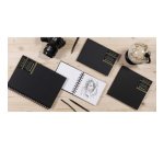 Goldline carnet spiralé 64F A4 140g I - Blanc