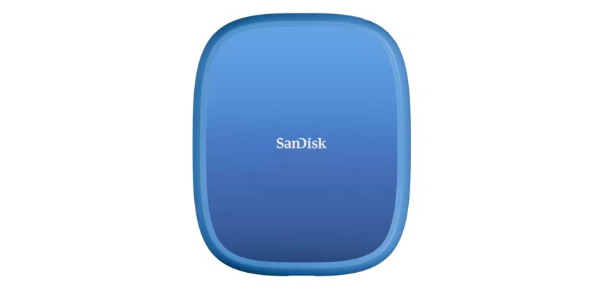 SanDisk SDSSDE62C-1T00-G25 unità esterna a stato solido 1 TB USB tipo-C 3.2 Gen 2 (3.1 Gen 2) Blu