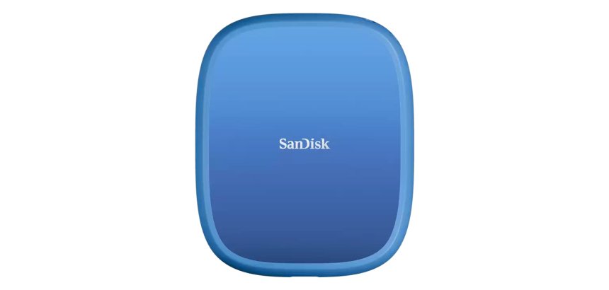 SanDisk SDSSDE62C-1T00-G25 unità esterna a stato solido 1 TB USB tipo-C 3.2 Gen 2 (3.1 Gen 2) Blu