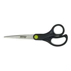 ARDA FB15RE stationery/craft scissors Office scissors Straight cut Black, Green, Stainless steel