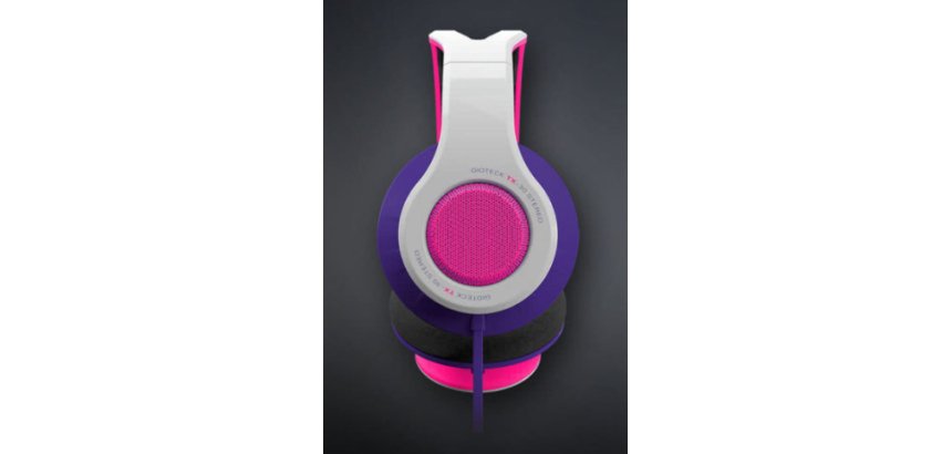 Gioteck TX-30 Headset Wired Head-band Gaming Black, Pink, White