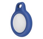 Funda protectora con llavero para localizador o rastreador Apple AirTag Belkin F8W973btBLU Secure Holder, azul