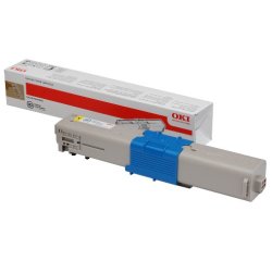 OKI - jaune - original - cartouche de toner