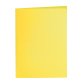 Sous-chemise liderpapel papier cartonné 180g 310x230mm document a4 210x297mm coloris pastel jaune intense