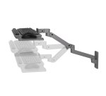 Ergotron Bras LX Pro pour clavier avec fixation murale (gris foncé)