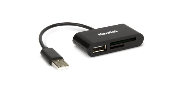 Hamlet XZR101UA lettore di schede USB 2.0 Nero
