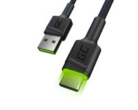 Green Cell KABGC06 cavo USB 1,2 m USB A USB C 0,48 Gbit/s Nero