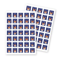 Gommette éducative maildor bon points renards 148x210mm sachet 700 unités