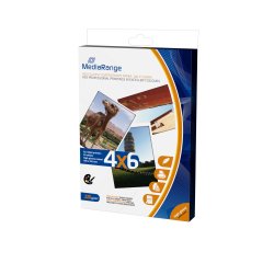 MediaRange MRINK104 pak fotopapier Wit Hoogglans