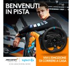 Logitech G Kit da corsa Logitech G923 SE: Volante da corsa e pedali G923, TRUEFORCE, vera pelle + leva del cambio Driving Force - Xbox X|S, Xbox One, PC, Mac - Nero