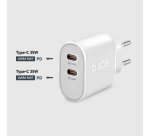 SBS Chargeur secteur Power Delivery 35 W 2x USB-C