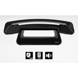 Alcatel ePure#3 Iconic Teléfono DECT Identificador de llamadas Negro