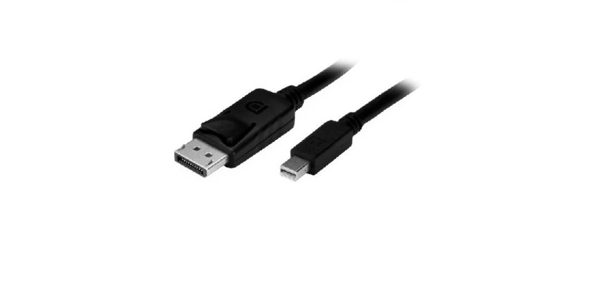 MCL MC395E-2M câble DisplayPort Mini DisplayPort Noir