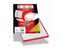 Markin 210C502RIM self-adhesive label Rectangle Removable White 800 pc(s)