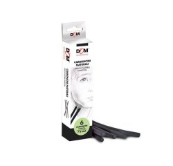 CWR 11937 charcoal pencil 6 pc(s) Black