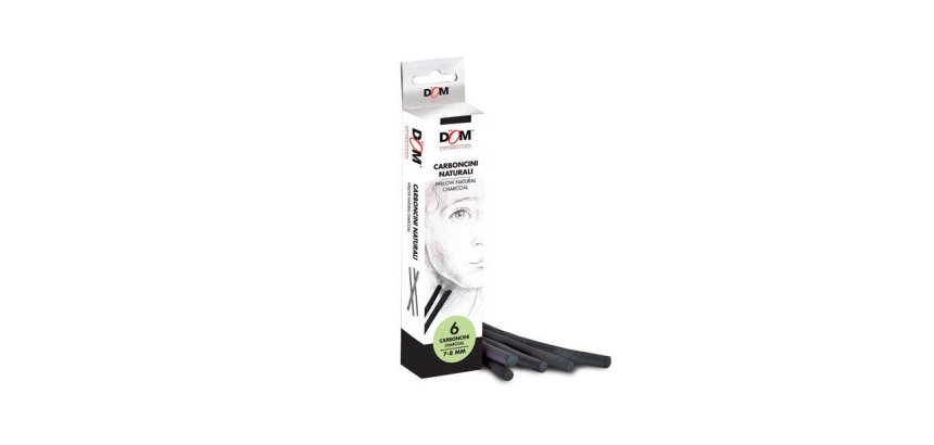 CWR 11937 charcoal pencil 6 pc(s) Black