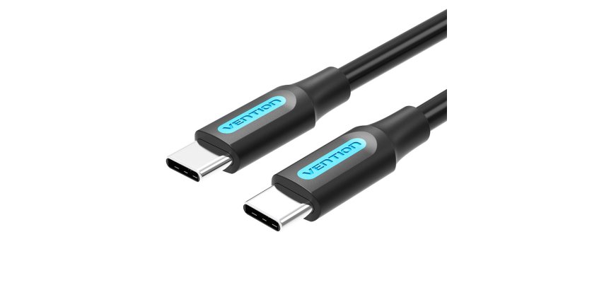 Vention Cable USB 2.0 Tipo-C COSBG/ USB Tipo-C Macho - USB Tipo-C Macho/ 1.5m/ Negro