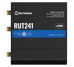 Teltonika RUT241 eSIM | Industrieller 4G-LTE-Router | Cat 4, 2x RJ45 100Mb/s, eSIM Routeur de réseau cellulaire