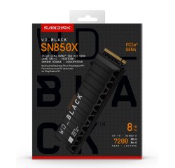SanDisk WD_BLACK SN850X NVMe 8 TB M.2 PCI Express 4.0