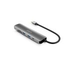 Urban Factory MHC45UF base para portátil y replicador de puertos Alámbrico USB 3.2 Gen 1 (3.1 Gen 1) Type-C Gris