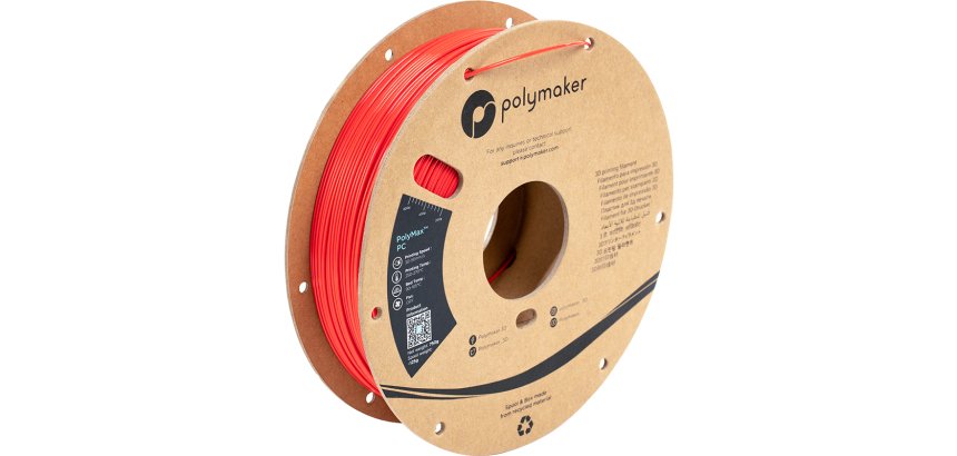Polymaker PC02010 3D-Druckmaterial Polycarbonat (PC) Rot 750 g