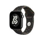 Apple MGAE4ZM/A accessoire intelligent à porter sur soi Bande Noir Aluminium, Fluoroélastomère