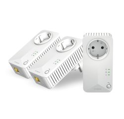 Strong Powerline 600 Triple Pack EU V2 600 Mbit/s Ethernet LAN White 3 pc(s)
