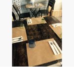 Barquette de 500 sets de table papier, unis - Format 30x40 cm - Kraft
