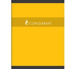 Cahier piqu  conquerant couverture vernie carte       17x22cm 140 pages piqure 70g  s y s