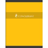 Cahier piqu  conquerant couverture vernie carte       17x22cm 140 pages piqure 70g  s y s