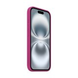 Apple Coque en silicone avec MagSafe pour iPhone 16 - Fuchsia