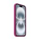 Apple Coque en silicone avec MagSafe pour iPhone 16 - Fuchsia