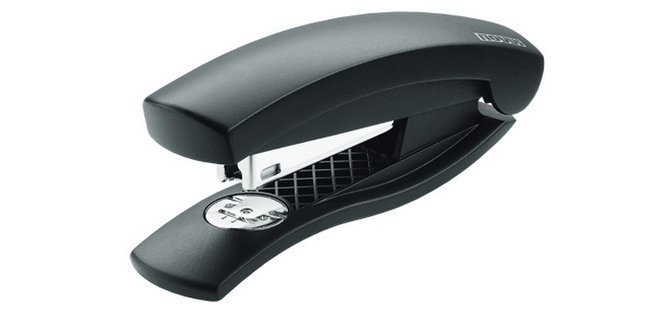 Agrafeuse c1 de bureau novus 140g capacite d agrafages 15  feuilles agrafes 24/6 et 26/6 profondeur 65mm