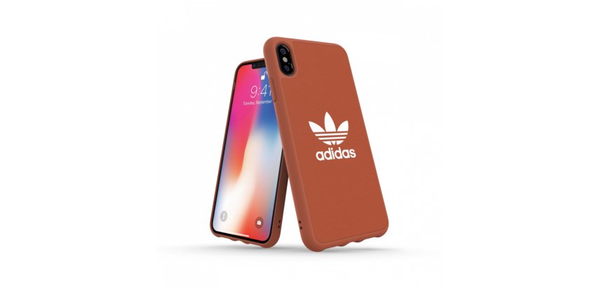 Adidas 32837 custodia per cellulare 16,5 cm (6.5") Cover Arancione, Bianco